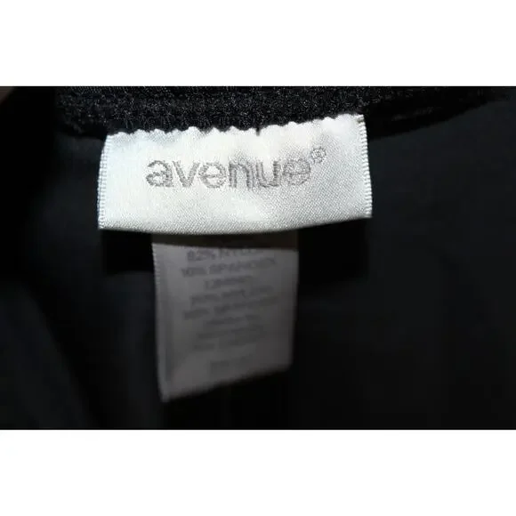 NWT Avenue Swim Skort Skirt Shorts Swim Bottoms Black Women's Plus Size 26W - Picture 9 of 13